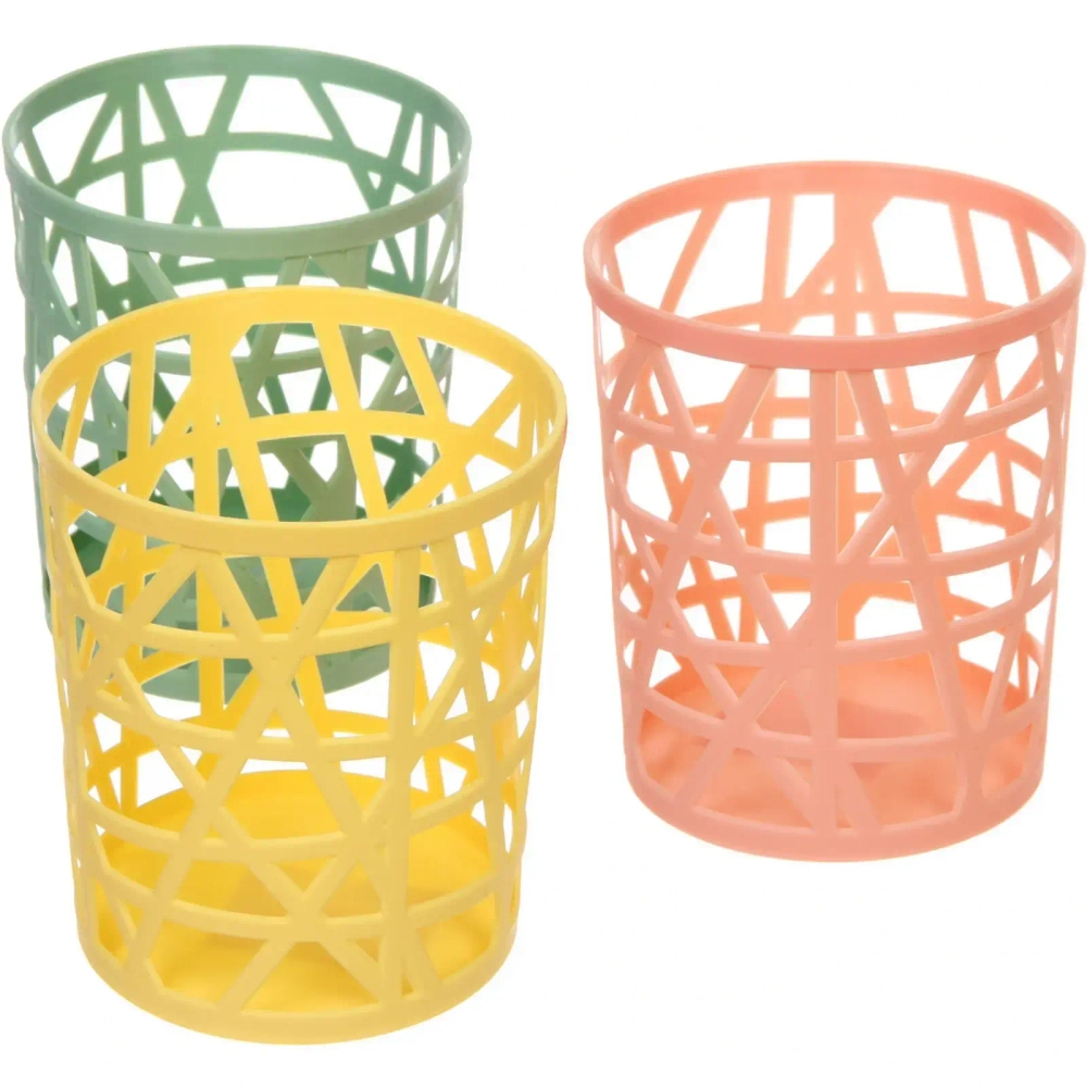 Подставка для столовых приборов пластиковая «Астория» 9,5*11см, микс цветов