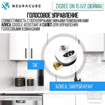 Умный Zigbee шаровый кран с электроприводом DN15 (1/2" дюйма) USB5V + ручное управление (Работает с eWelink, Алиса)