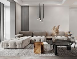 Светильник подвесной светодиодный Maytoni Cascade MOD132PL-L30BK