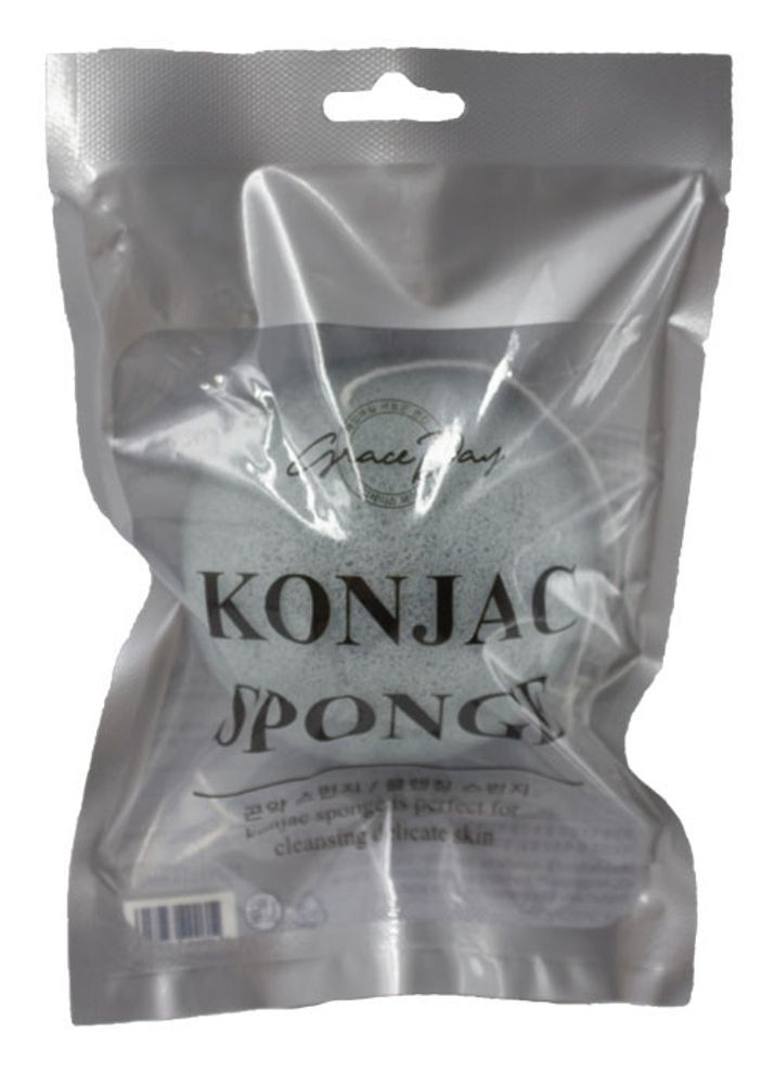 Спонж для умывания конняку GRACE DAY Konjac Sponge