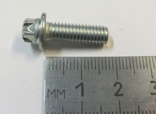 Болт 6х 18 крышки сальника коленвала 2112,2170,2190 (ОАО «БелЗАН») (уп25\50шт)