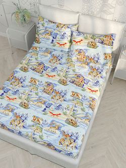 Простынь Сказка "Сказки севера" 150х215 см, перкаль
