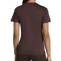 Женская теннисная футболка Adidas V-Neck - aurora cofee/brown