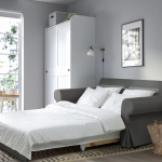 EVERTSBERG 2-местный диван с ящиком для хранения Skiftebo/темно-серый ИКЕА