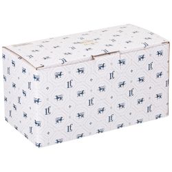 НАБОР КРЕМАНОК LEFARD "HERBAL" 2 ШТ. 10*10 СМ 240 МЛ СИНИЙ (КОР=18НАБ.)