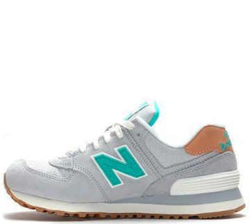 Кроссовки New Balance 574 Grey/Mint/Brown