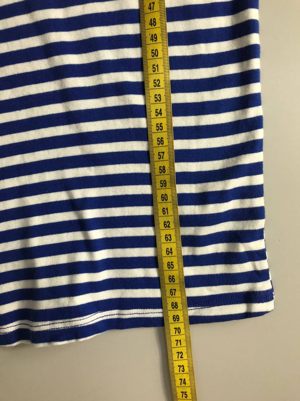 Платье Твое в стиле тельняшки, маркировка S, визуально 44 размер