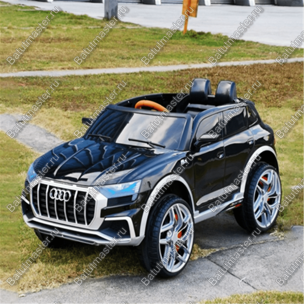 Детский электромобиль "Audi" черный, стандартная комплектация