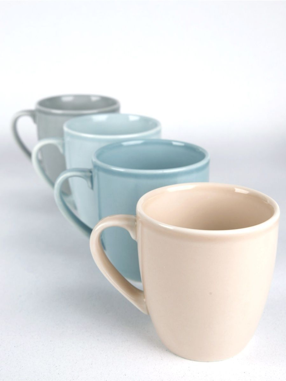 Кружки парные набор Башкирский фарфор, 270 мл, 2 шт, фарфор, цвет, для кофе и чая