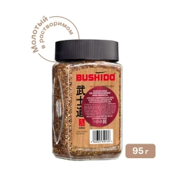 Кофе растворимый BUSHIDO Kodo, с молотым, 95 г