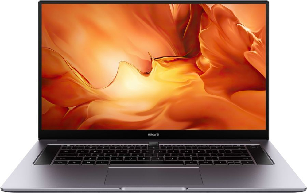 Ноутбук Huawei MateBook D 16 HVY-WAP9 Ryzen 5 4600H/8Gb/SSD512Gb/AMD Radeon/16.1"/IPS/FHD (1920x1080)/Windows 10 Home/grey/WiFi/BT/Cam 53011SJJ