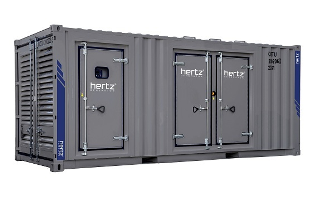 Дизельный генератор Hertz HG 1650 PC в кожухе с АВР