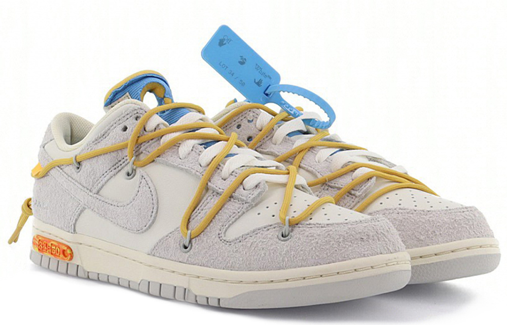 Кроссовки Off-White X Nike Dunk Low "The 50" No.34