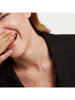 Колье Буква Y серебро 925 пробы покрытое золотом