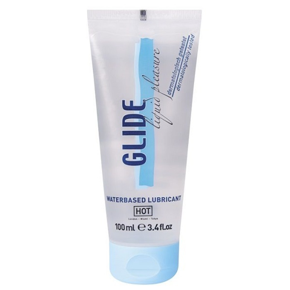 Интимная смазка на водной основе HOT Glide 100мл