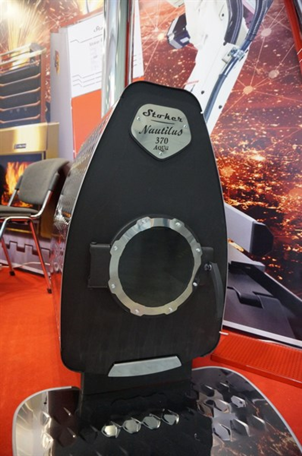 Печь длительного горения Stoker NAUTILUS 370 AQUA