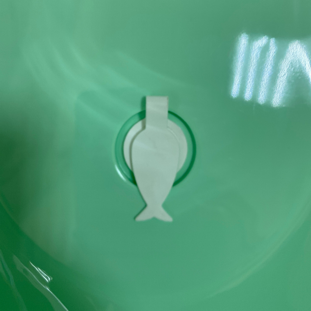 Ванна детская "Уточка" со сливом 102см (light green-салатовый)