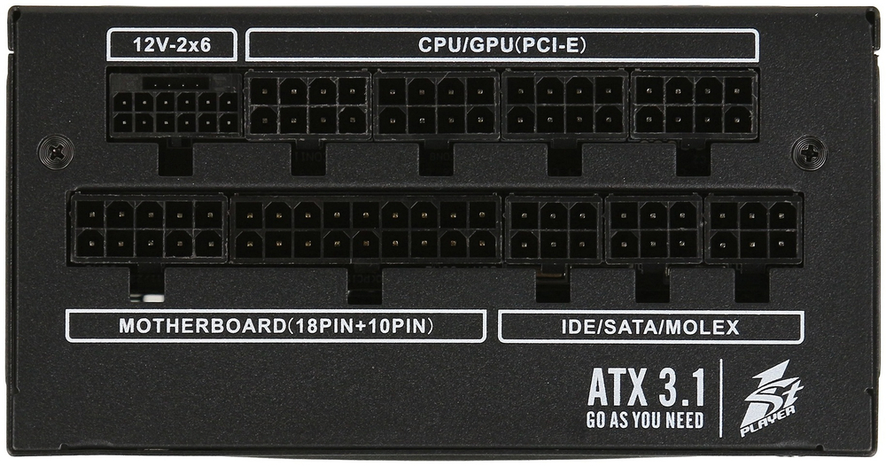 Блок питания 1STPLAYER PS-750SFX-BK-EU 750 Вт