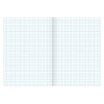 Тетрадь А4, 96 л., BRAUBERG ЭКО скоба, клетка, обложка картон, ЗАМКИ, 403070