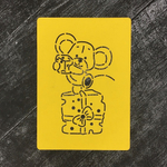 Мышка №83 с сырным подарком