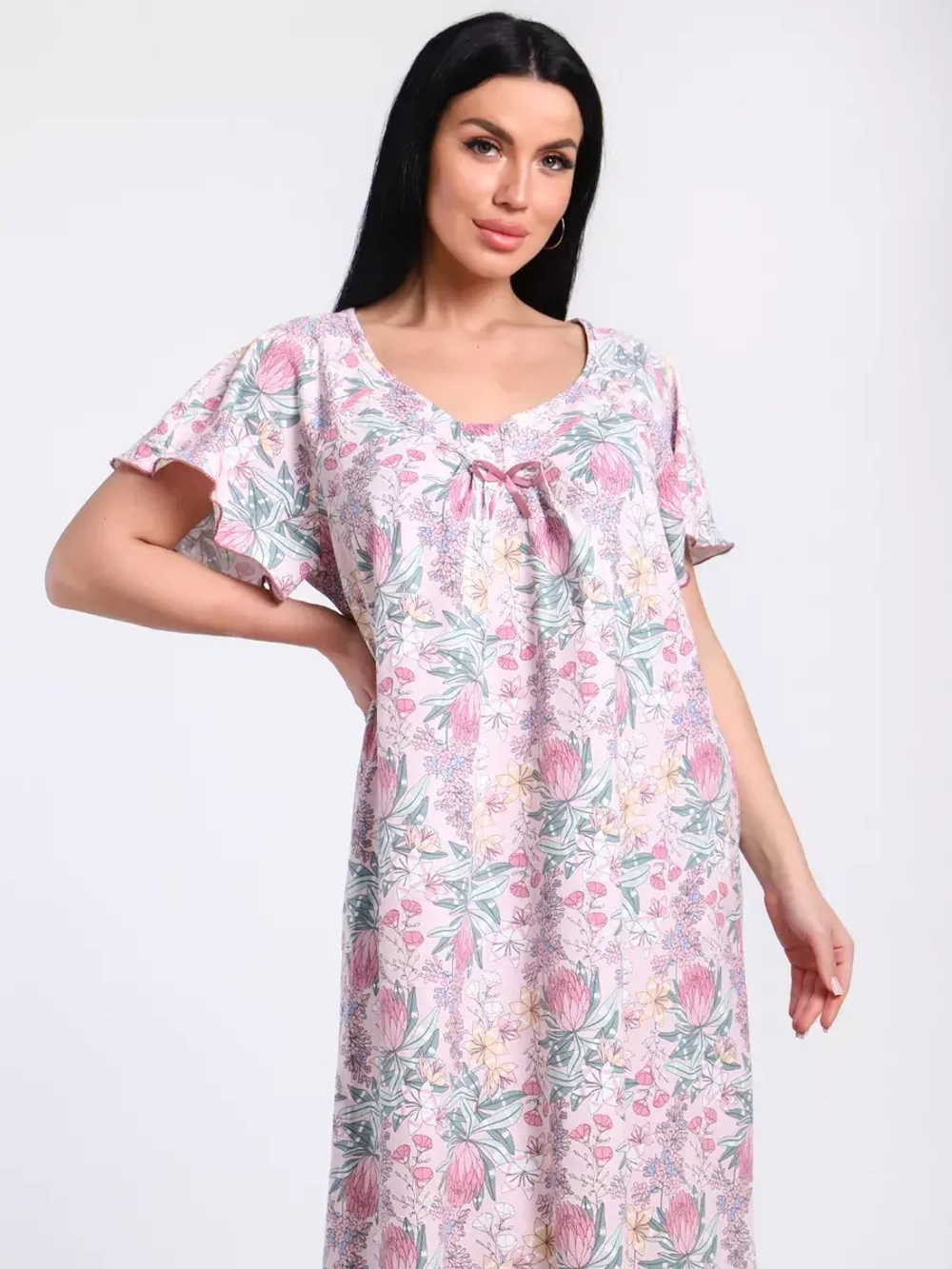 ночная сорочка на большие размеры