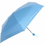 Зонт женский механический в пласт. тубе «Ультрамарин», микс 4 цвета, 8 спиц, d-90см, длина в слож. виде 19см