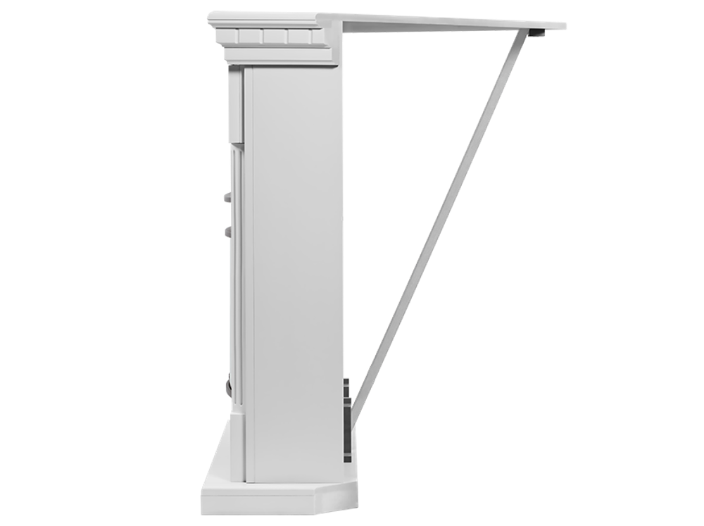 Портал Firelight Colonna 30U (угловой) белый