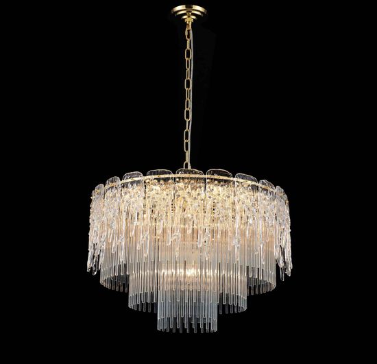 L16-ф800 H GOLD (1) Люстра (в 2-х коробках) NW