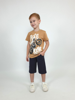 01-154-3 Комплект для мальчика (джемпер+шорты)