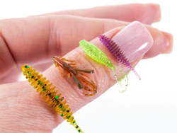 Твистеры съедобные LJ Pro Series Perch Snack Pack / MIX4 / 67 шт
