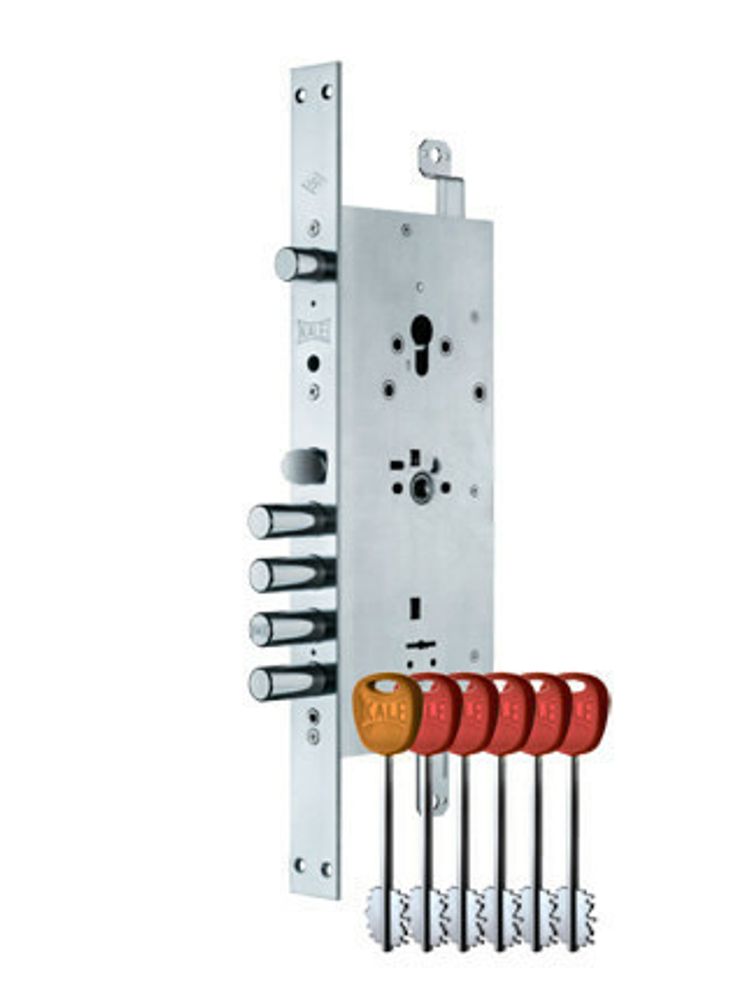 Замок врезной двухсистем. 476 LR перекодируемый SMART LINE (аналог CISA 57&amp;#39%3B.986) &quot;KALE&quot;