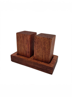 Набор для специй из дуба "Рустик", 2 предмета, PPwood