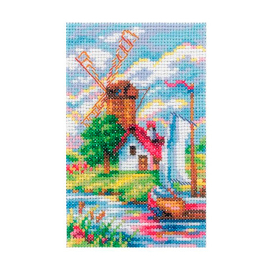 "Время тюльпанов"-EH310 вышивка