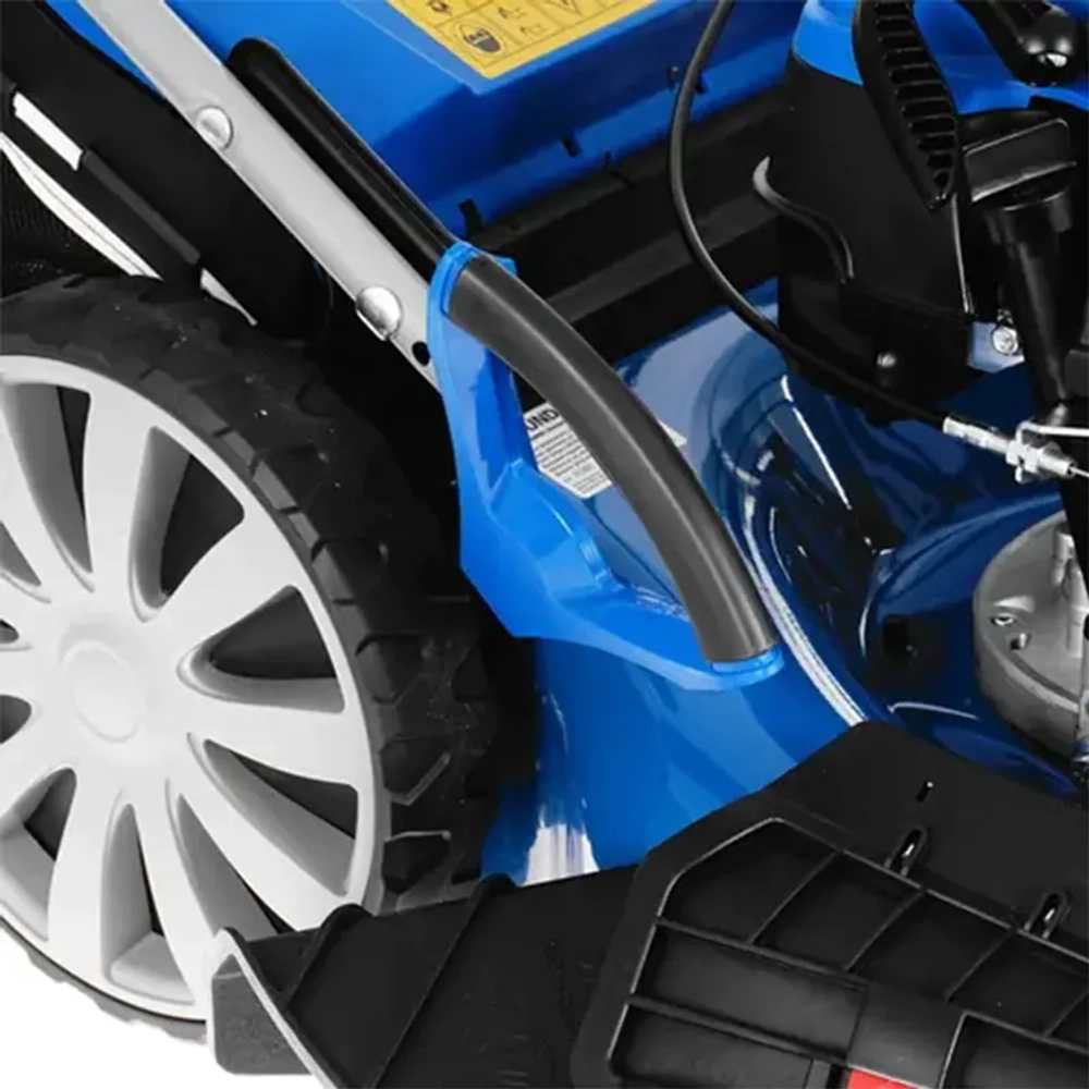 Газонокосилка бензиновая Hyundai L 5110S самоходная: 5.6 л.с., нож 51 см, L 5110S
