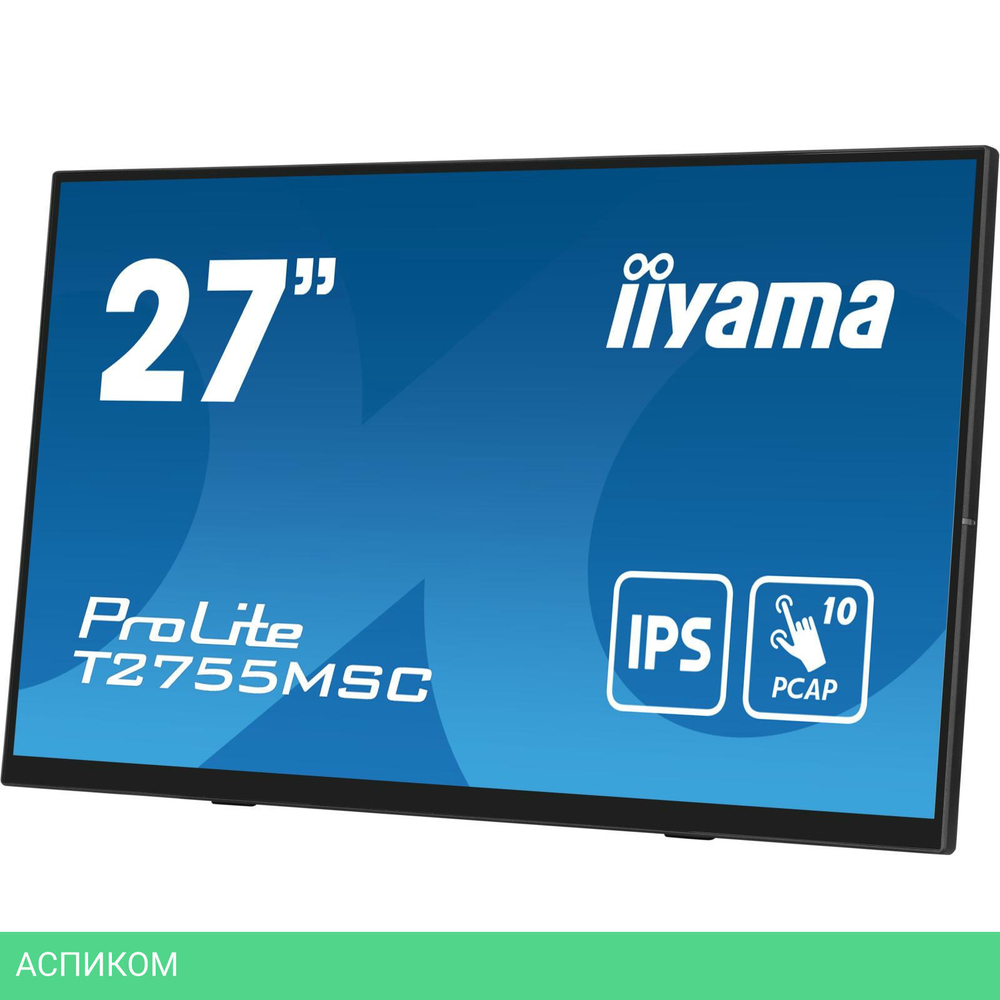 Монитор Iiyama ProLite T2755MSC-B1 черный