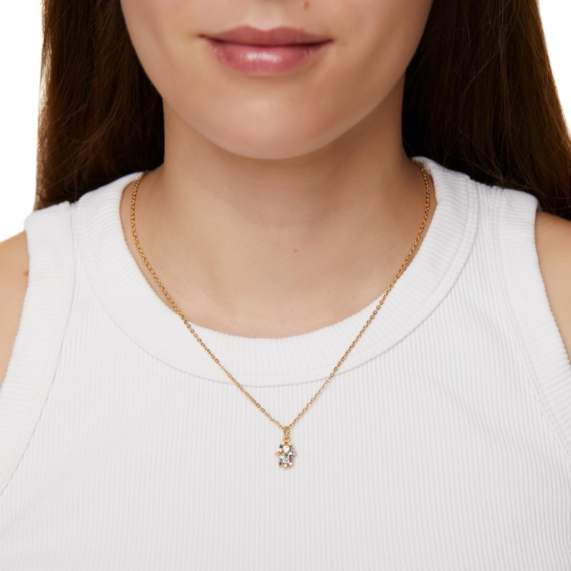 Колье Мини Хамса – Мульти