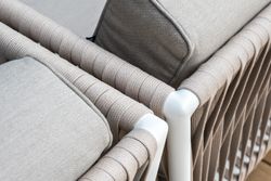 "Касабланка" лаунж-зона плетеная из роупа 4-местная, цвет бежевый