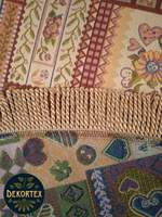 Гобеленовая скатерть Испанские сердечки D 160 см