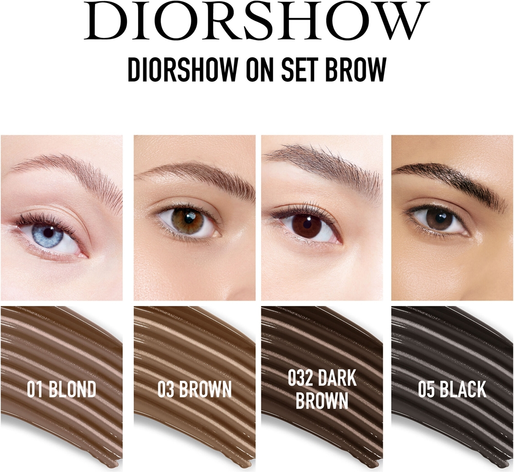DIOR Diorshow On Set Brow - Тушь для бровей оттенок 01 Blond, 5 ml