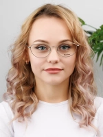 Оправа для очков для зрения металлическая брендовая