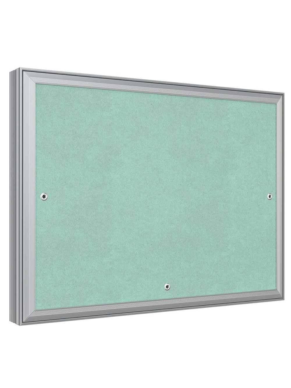 Люк ревизионный D Ceramo Base 400х300 скрыт.монтаж съемный алюминий EVECS