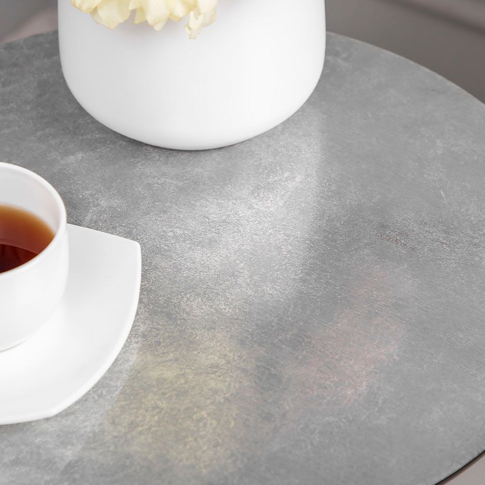 Столик декоративный Кошка Агнесса Античное серебро