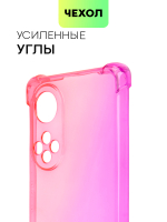 Чехол BROSCORP для Honor 50;Huawei nova 9 оптом (арт. HW-H50-HARD-TPU-PINK-PURPLE)
