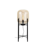 SL1050.515.01 Торшер ST-Luce Черный/Коньячный E27 1*40W (из 2-х коробок) BURASCA