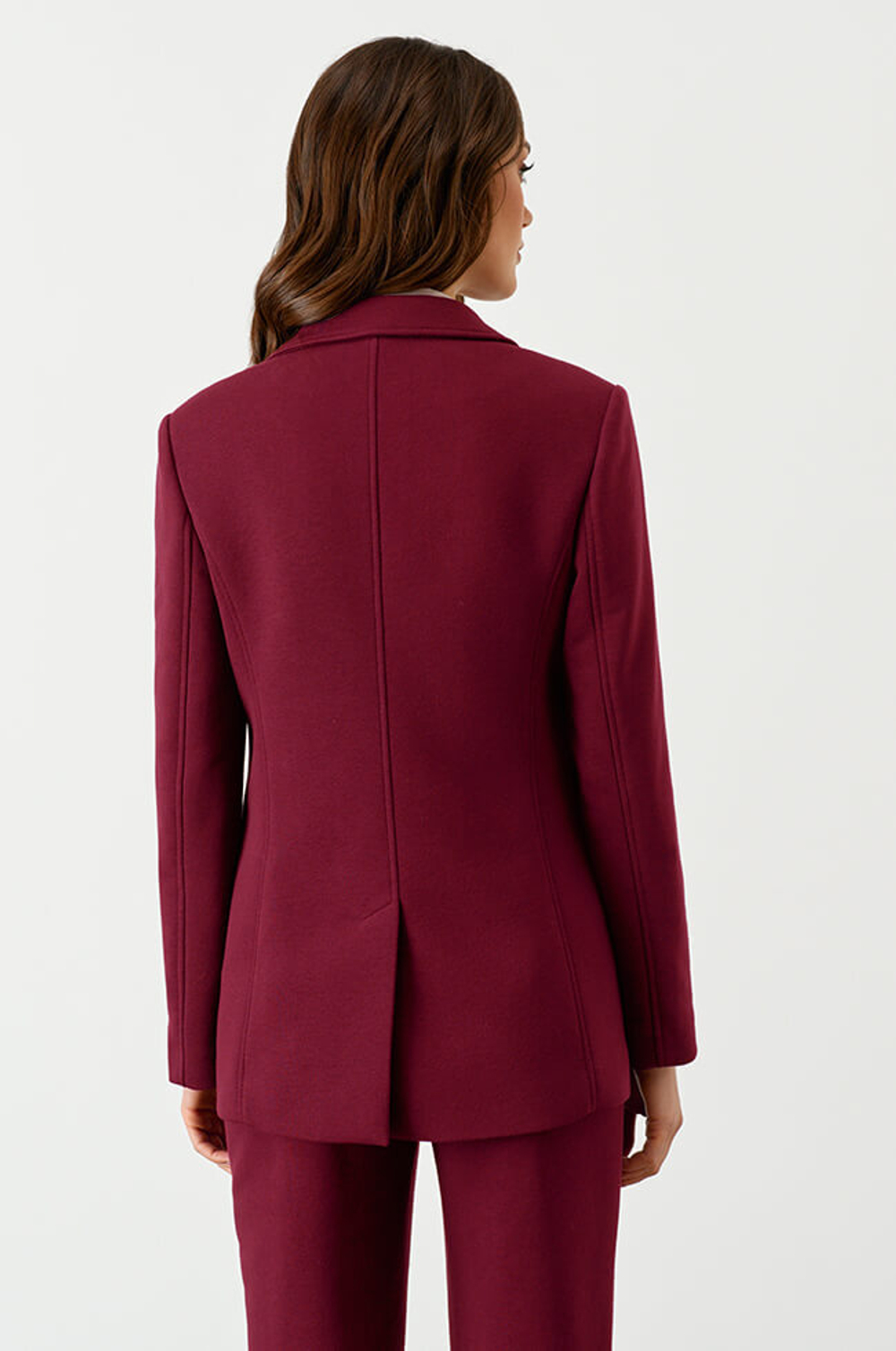 1804 Жакет женский (винный)