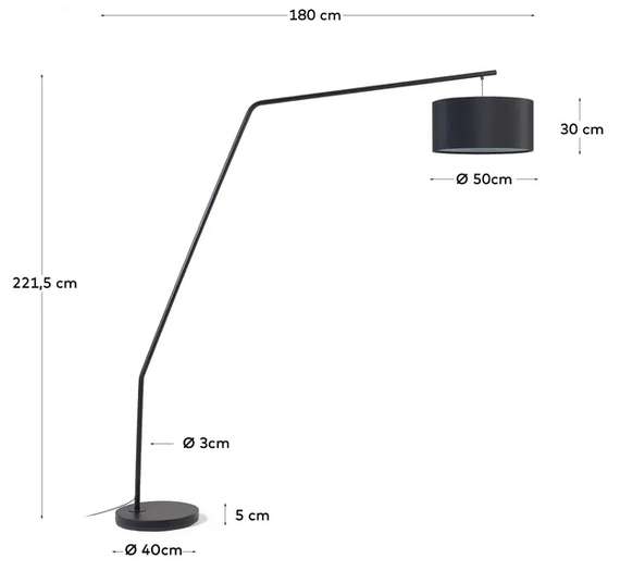 Торшер Ciana 222 см