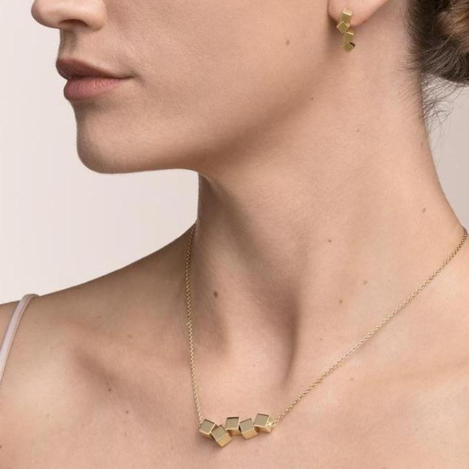 Колье Coeur de Lion Gold 5071/10-1600 цвет золотой