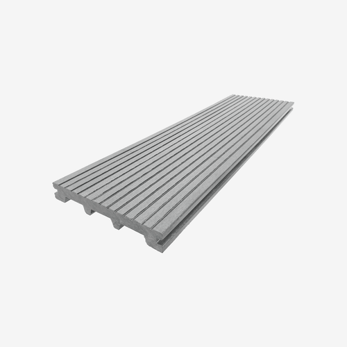 Террасная доска ДПК UnoDeck Titanio 150×21 мм RusDecking Серый