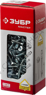 ЗУБР СУ-Б 25 x 5.0 мм, белый цинк, универсальный саморез, 450 шт (4-300371-50-025)