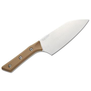 Нож кухонный Microtech Santoku 3200-10CE  с клинком из стали M390MK, рукоять G10